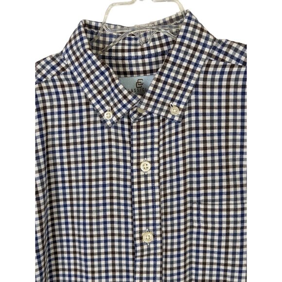 Class Club Boys size 14 16 Button Front Fit Long Sleeve All Cotton Size 14 to 16 - Picture 3 of 9